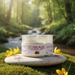 gommage visage & corps à base de safran