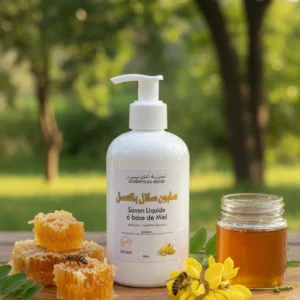 savon liquide artisanal au miel