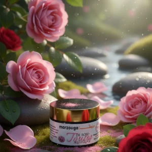 toutia en poudre à la rose