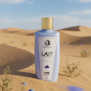 lait corporel à la nila bleue du sahara