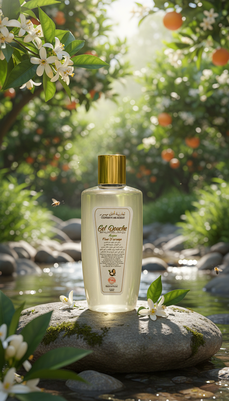 gel douche relaxant à la fleur d’oranger gel douche relaxant à la fleur d’oranger