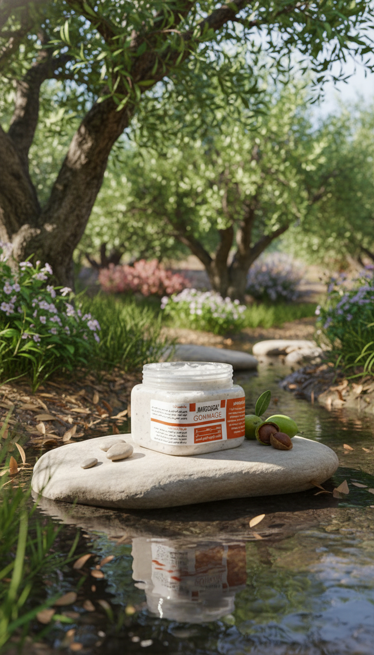 gommage intense à la silice d'argan gommage intense à la silice d'argan