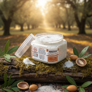 gommage intense à la silice d'argan