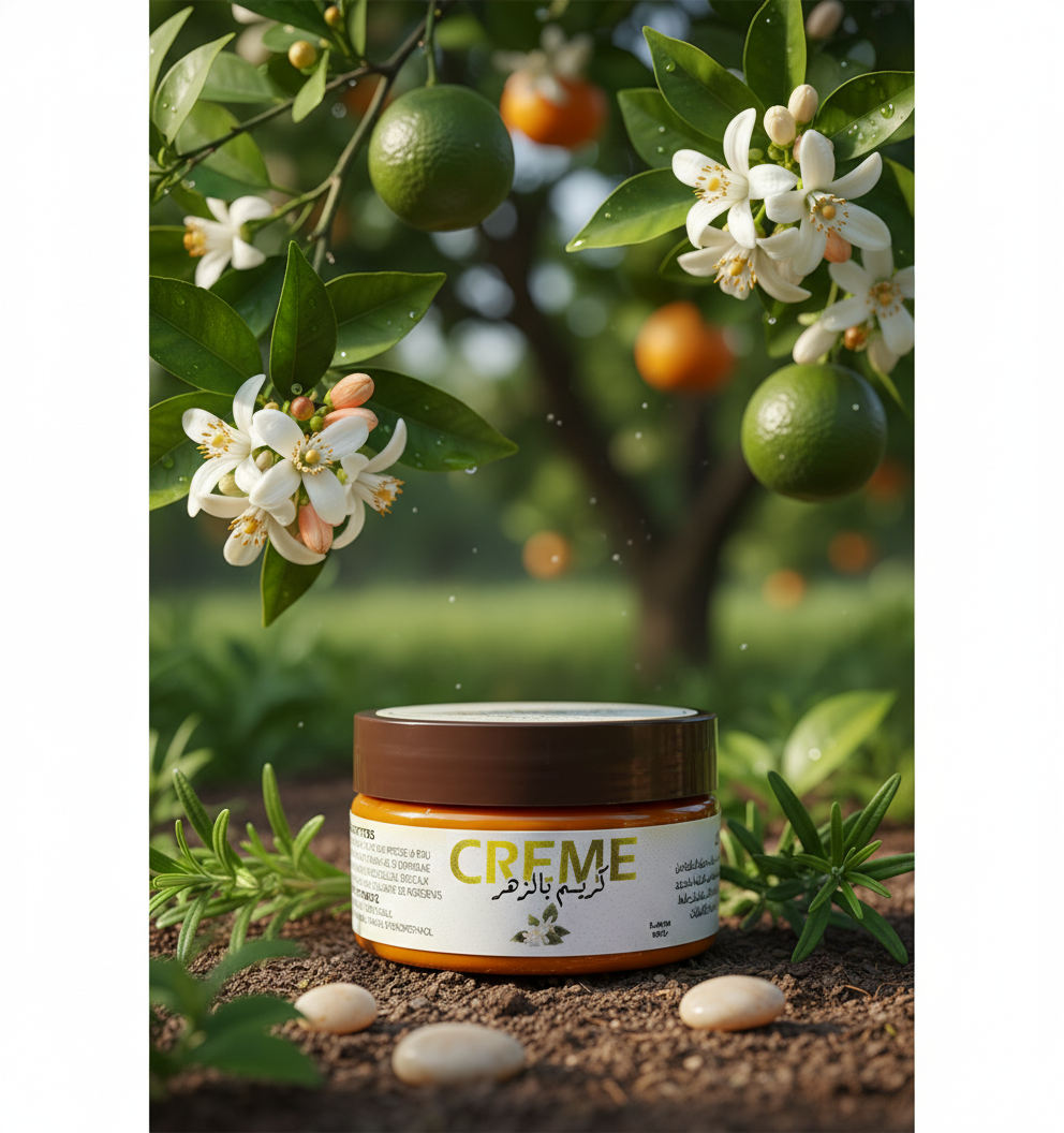 crème de jour douceur à la fleur d'oranger crème de jour douceur à la fleur d'oranger