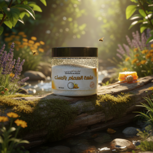 sel de bain au miel pur
