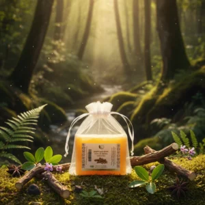 savon à la réglisse (licorice soap)