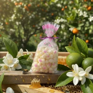 sachets parfumés (miel, fleur d'oranger, jasmin)