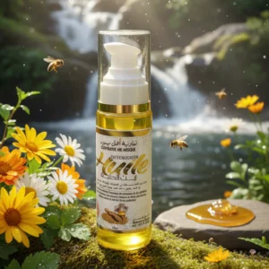 huile de massage au miel